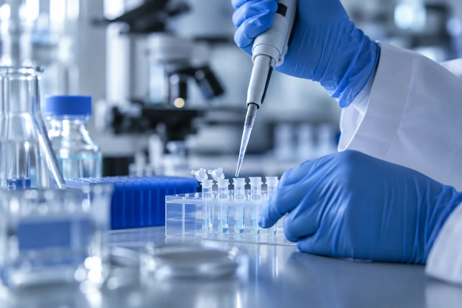 Illustrative laboratory sample handling